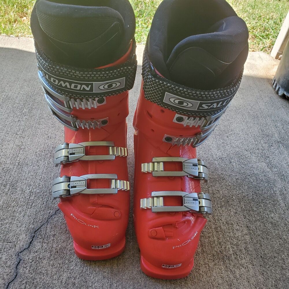 Salomon Ski Boots Size 4.5 Men's Fair Condition